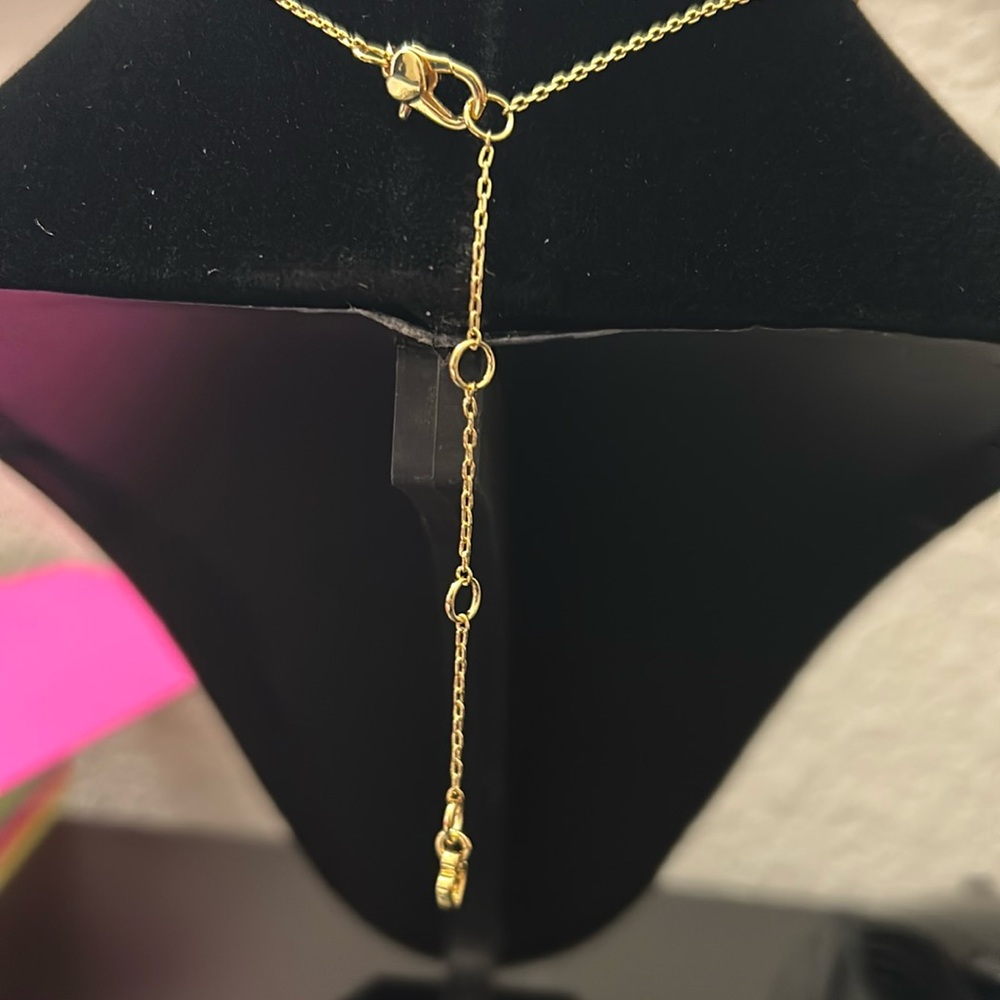 Kate Spade Hole In One Charm Pendant Necklace - Picture 4 of 4